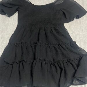 Elegant Black Kids Dress